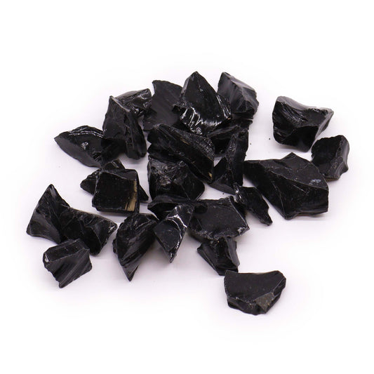 Black Agate -Raw Crystals (500gm)