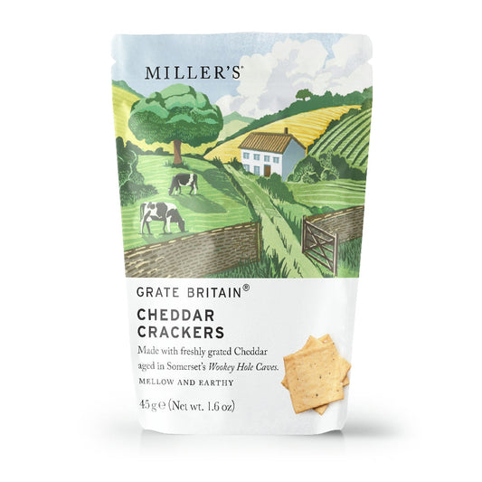 Artisan Biscuits Grate Britain Cheddar Crackers (45g)