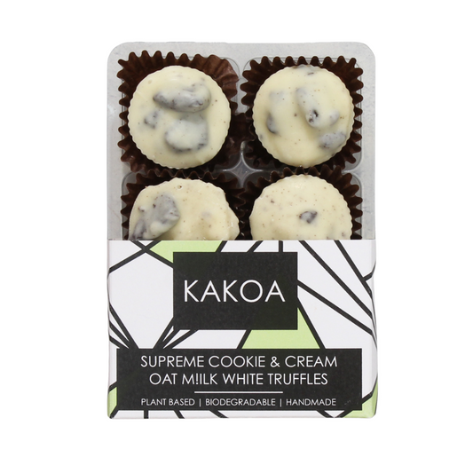 Kakoa Vegan Supreme Cookies & Cream Truffles (75g)