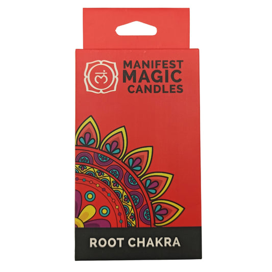 Manifest Magic Candles (pack of 12) - Red - Root Chakra