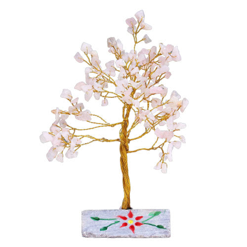 Rose Quartz - Indian Gemstone Tree