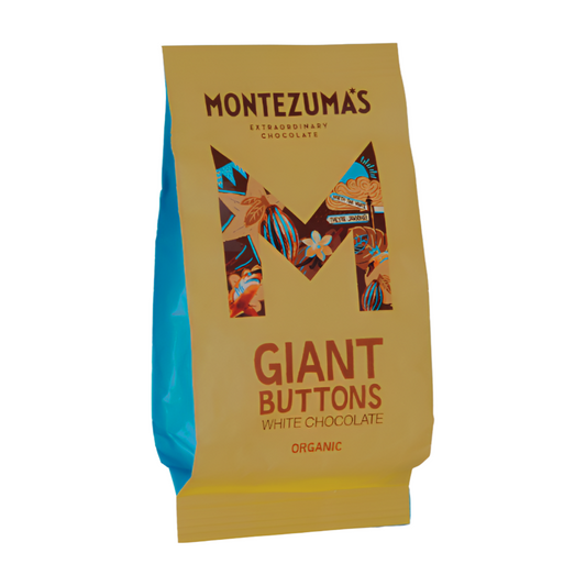 Montezuma's Organic White Giant Buttons (180g)