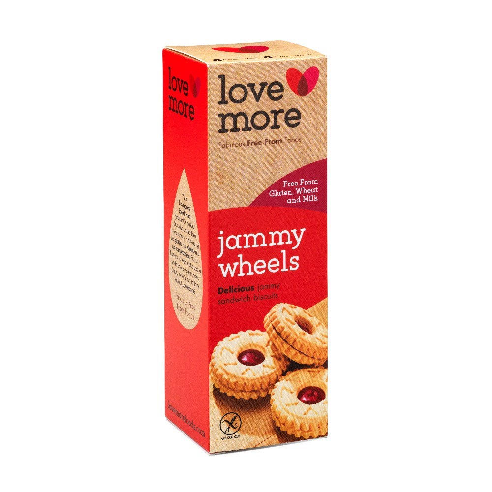 Lovemore Gluten Free Jammy Wheels (120g)