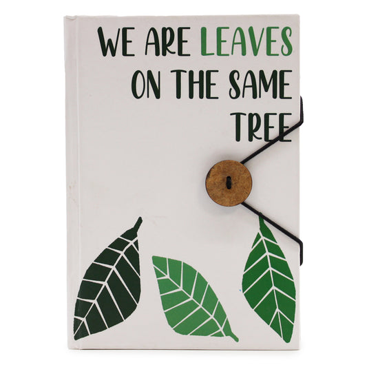 Leaves on the same tree 200 page Notebook