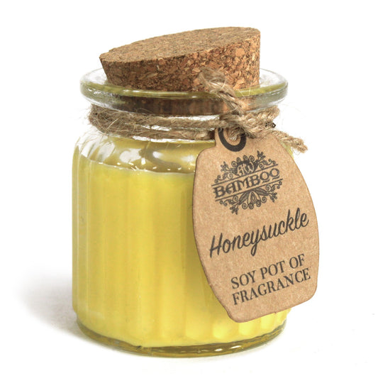 Honeysuckle Soy Pot of Fragrance Candles ( Pack of Two )