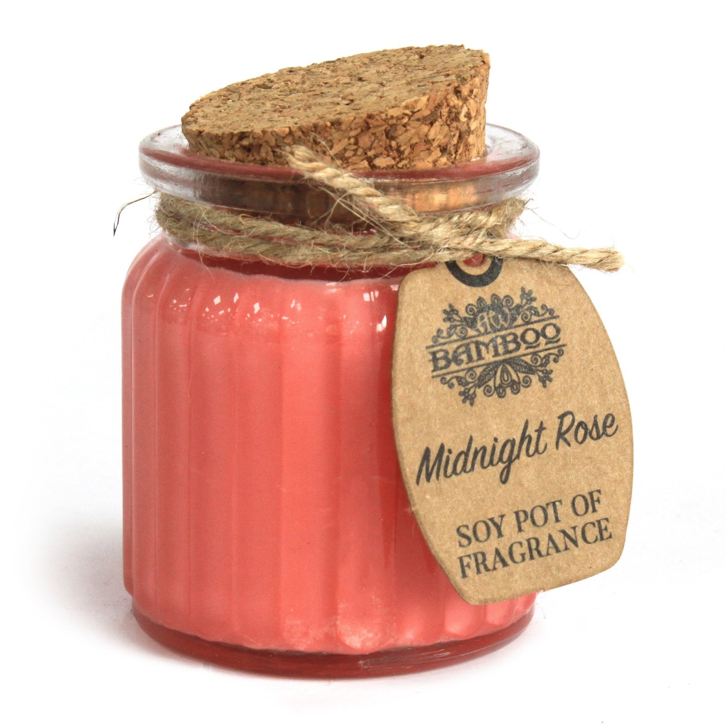 Midnight Rose Soy Pot of Fragrance Candles ( Pack of Two )