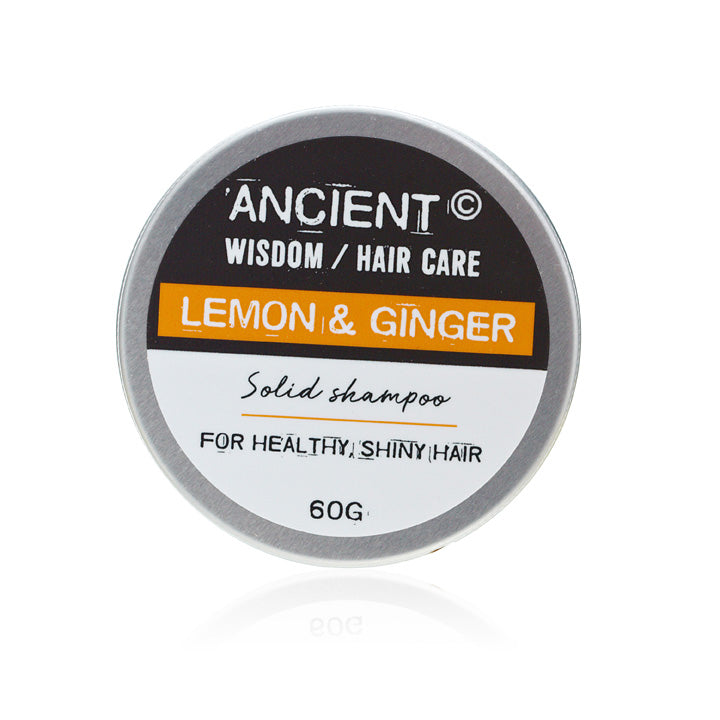Lemon Ginger - Solid Shampoo Bar 60g