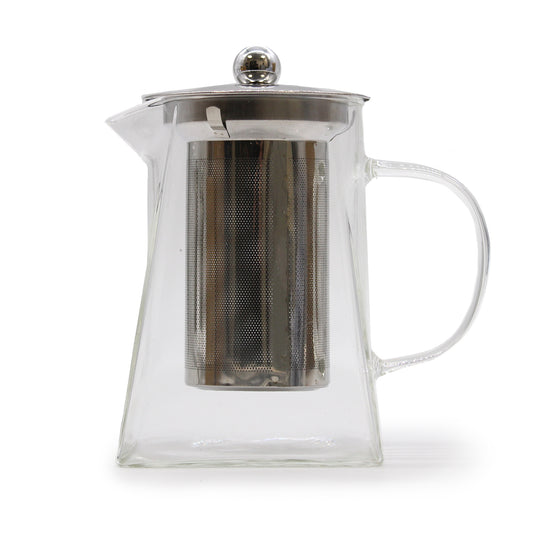 Glass Infuser Teapot - Tower Shape 750ml