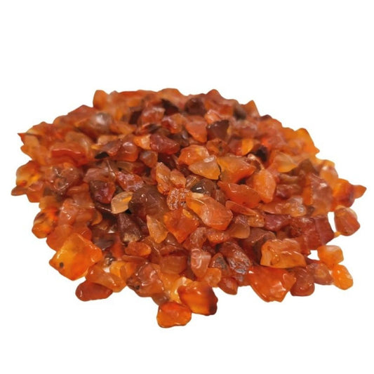 Carnelian Gemstone Chips  - 1kg