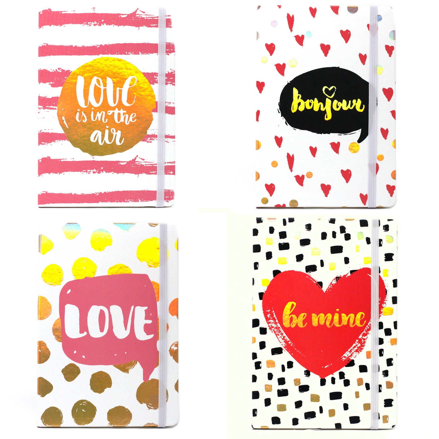 A5 Notebook - Assorted Designs - Funky Love