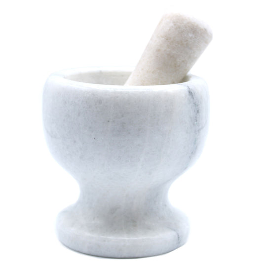 Extra Large Grey Marble Pestle & Mortar - 12.5x12cm