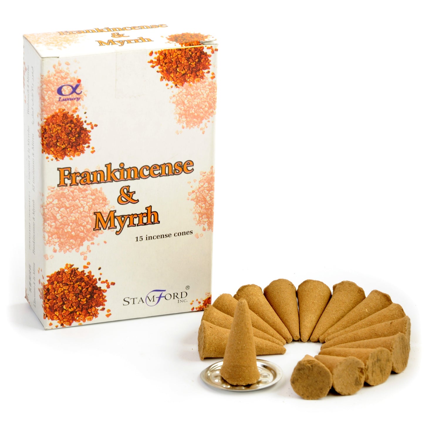 Stamford Incense Cones - Frankincense & Myrrh