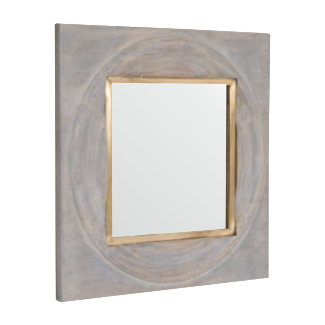 GOLDRUSH - Stylish Square Mirror