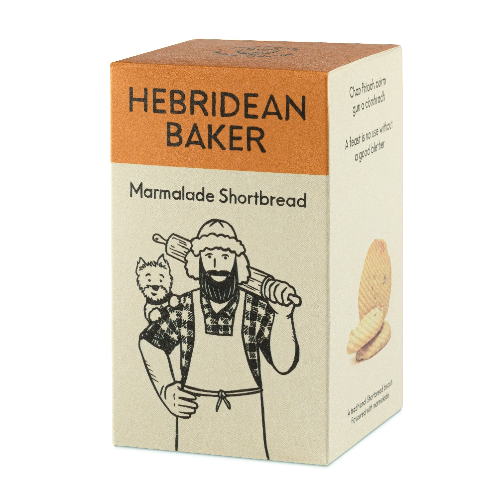 Hebridean Baker Marmalade Shortbread (150g)
