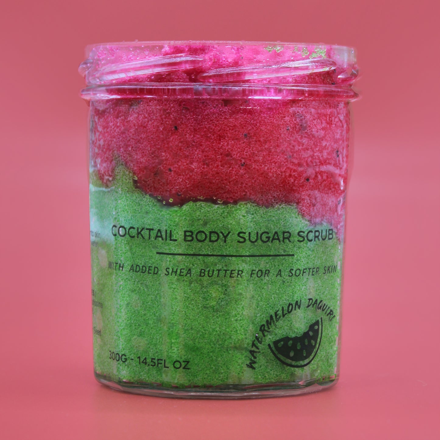 Handmade Sugar Body Scrub - Watermelon Daquiri 300g
