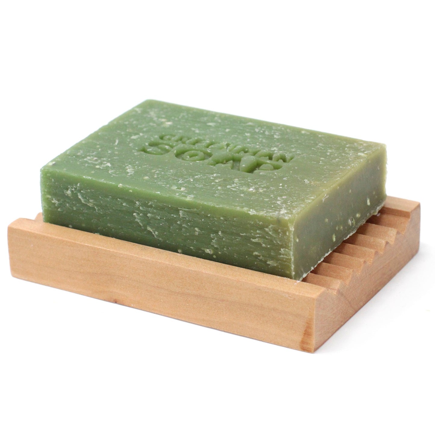 Greenman Soap Slice 100g -  Gardener's Scrub - Lemon & Basil