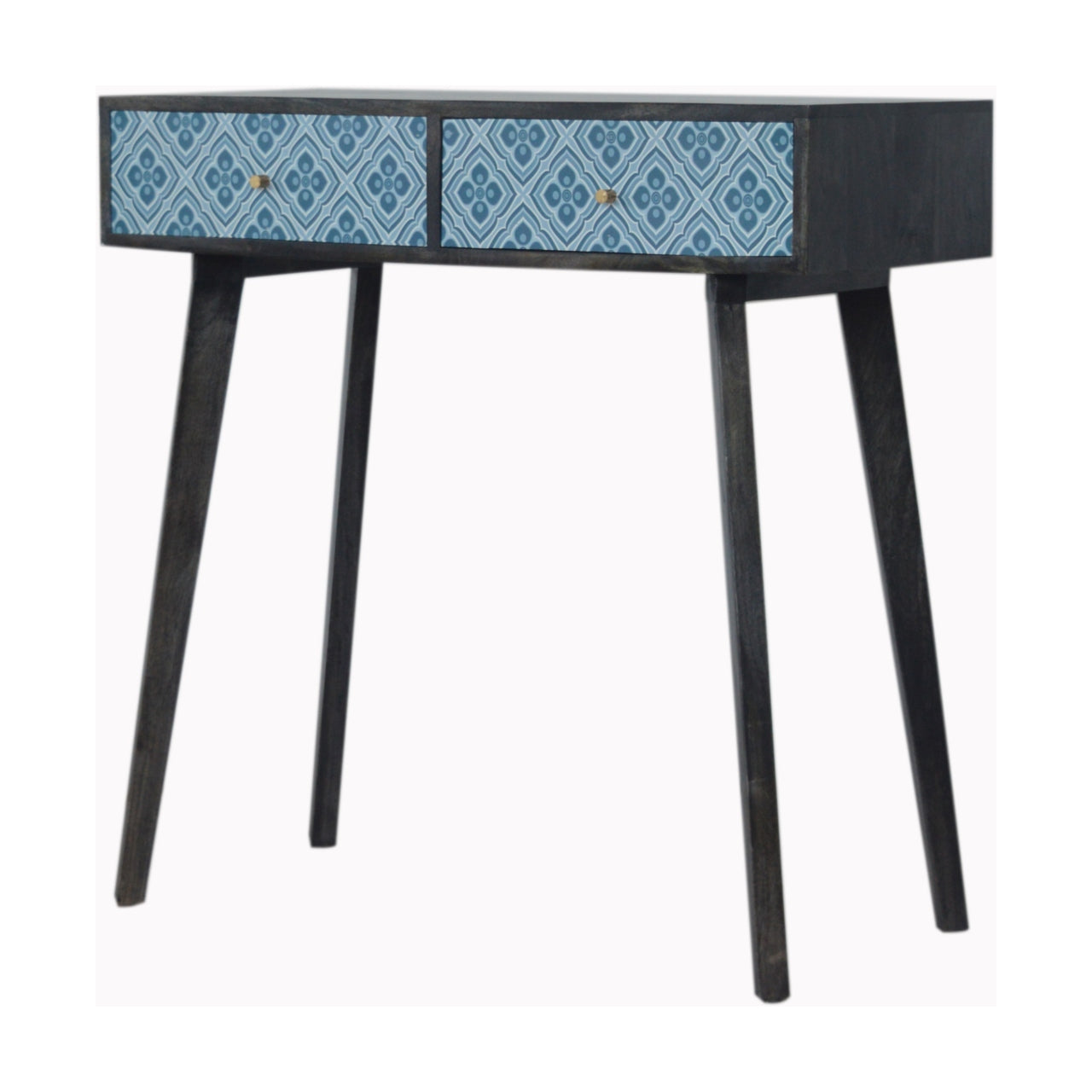 LOCKET - Two Drawer Mango Wood Console Table