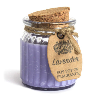 Lavender Soy Pot of Fragrance Candles ( Pack of Two )