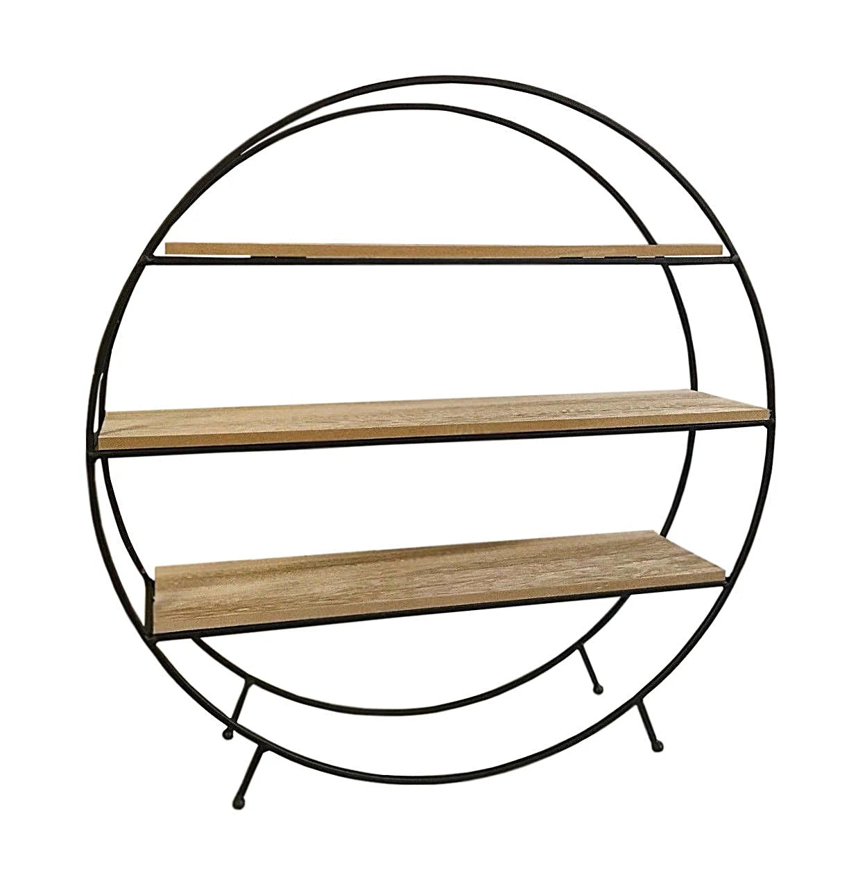 Round Standing Unit with shelves