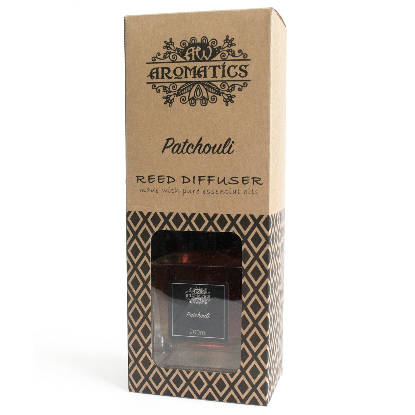 Patchouli Essential Oil Reed Diffuser - 200ml