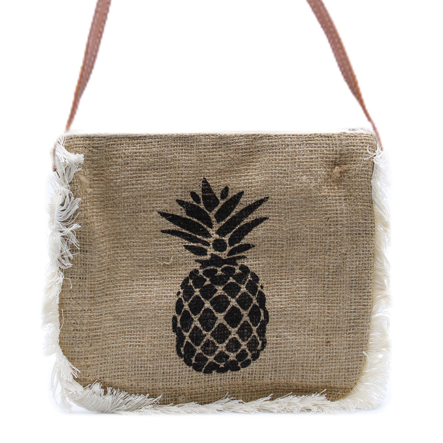Fringe Bag - Pineapple Print