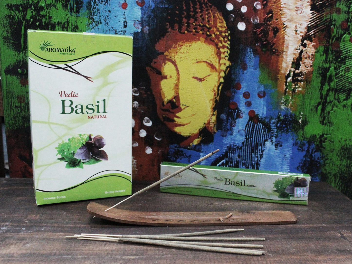 Vedic Masala Incense Stick -  Basil