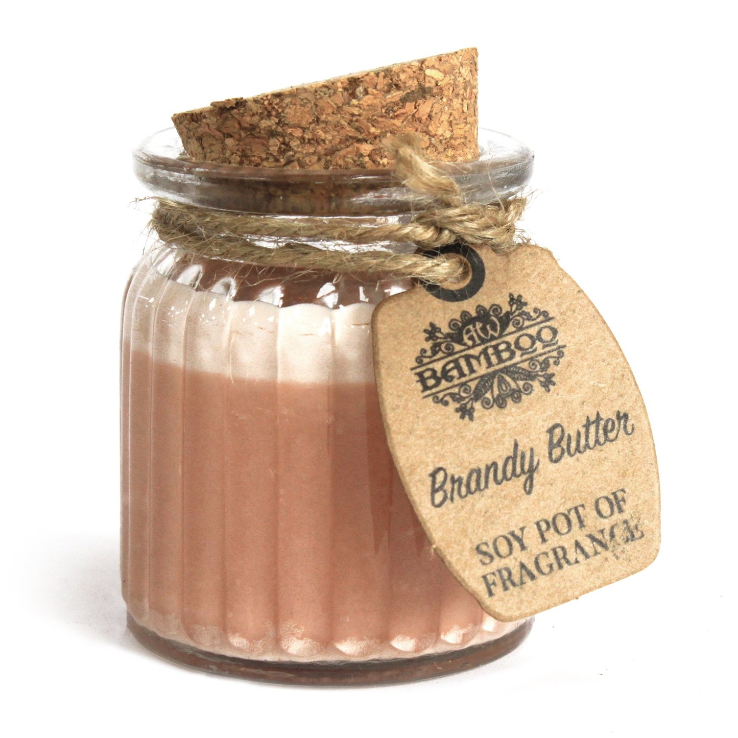 Brandy Butter Soy Pot of Fragrance Candles ( Pack of Two )