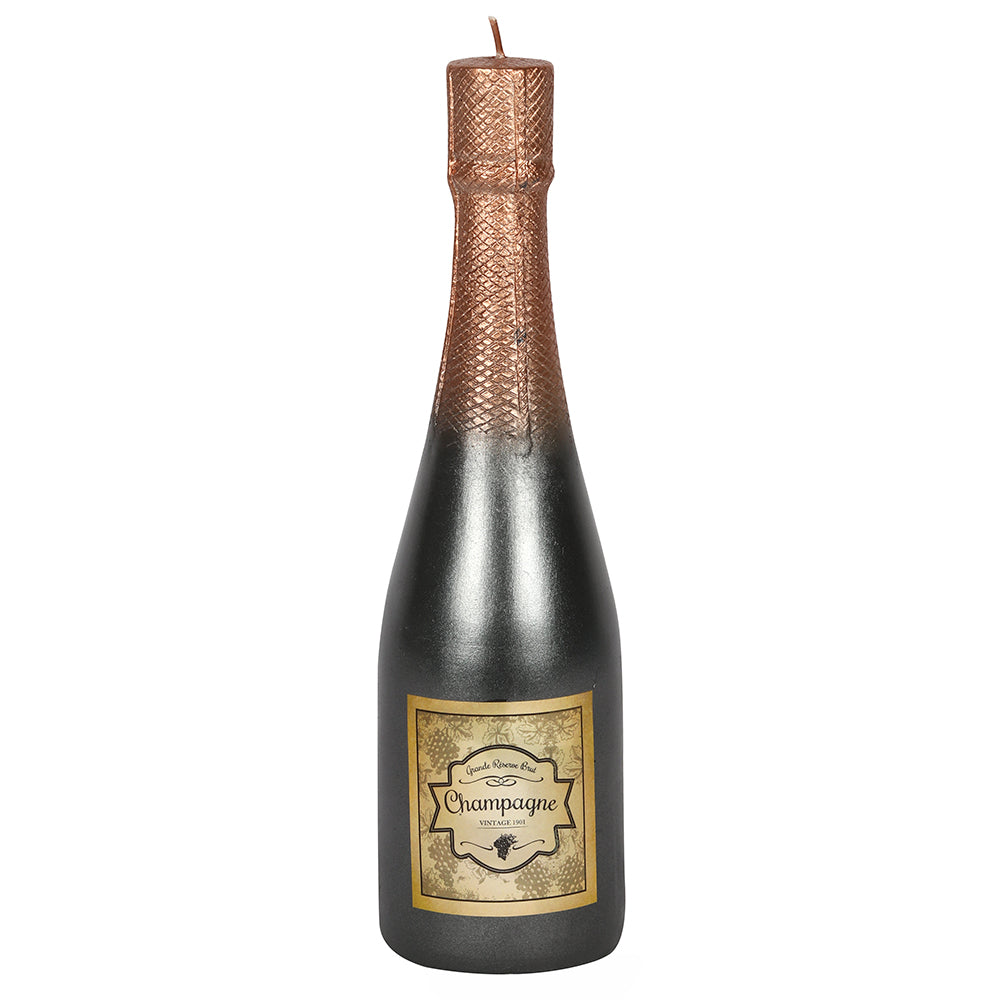 25cm Champagne Bottle Candle