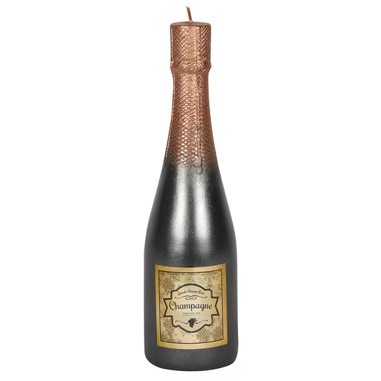 25cm Champagne Bottle Candle