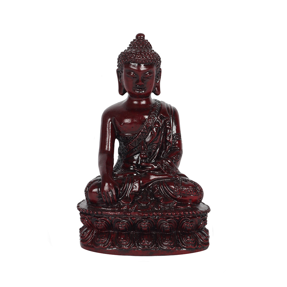 12cm Red Thai Buddha