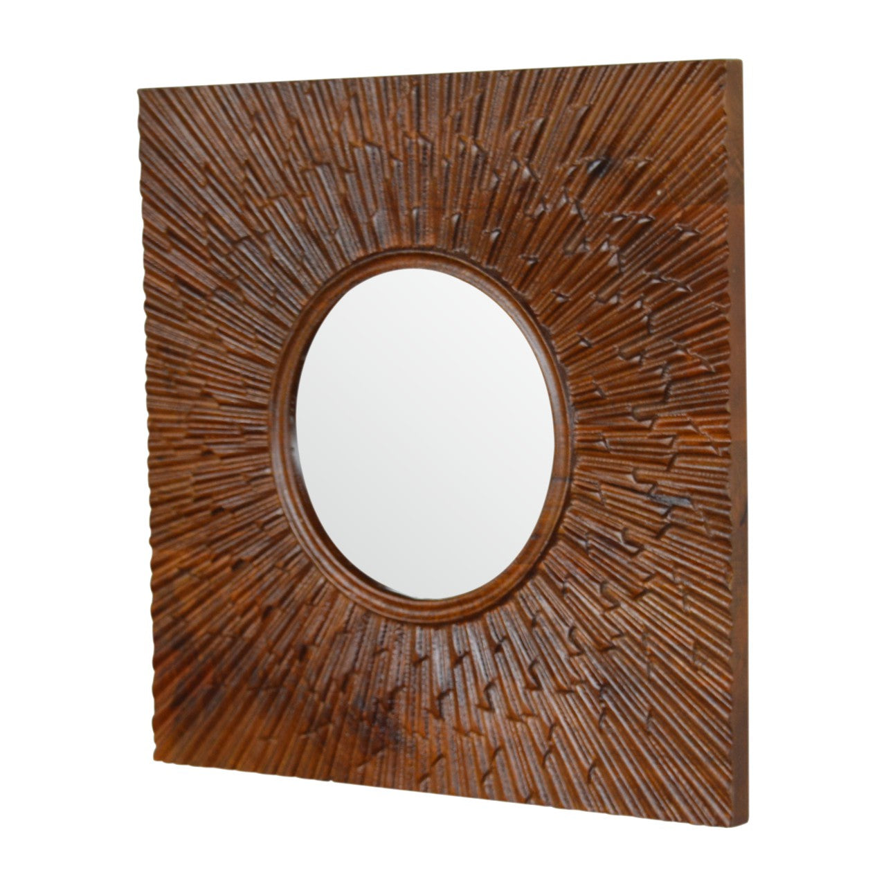 SPARTAN - Mango Wood Chestnut Mirror