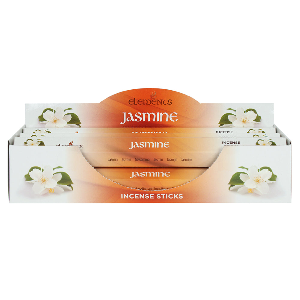 Jasmine Elements Incense Sticks (Pack of 6 )