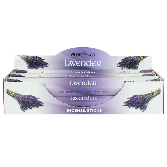 Lavender Elements Incense Sticks (Pack of 6 )