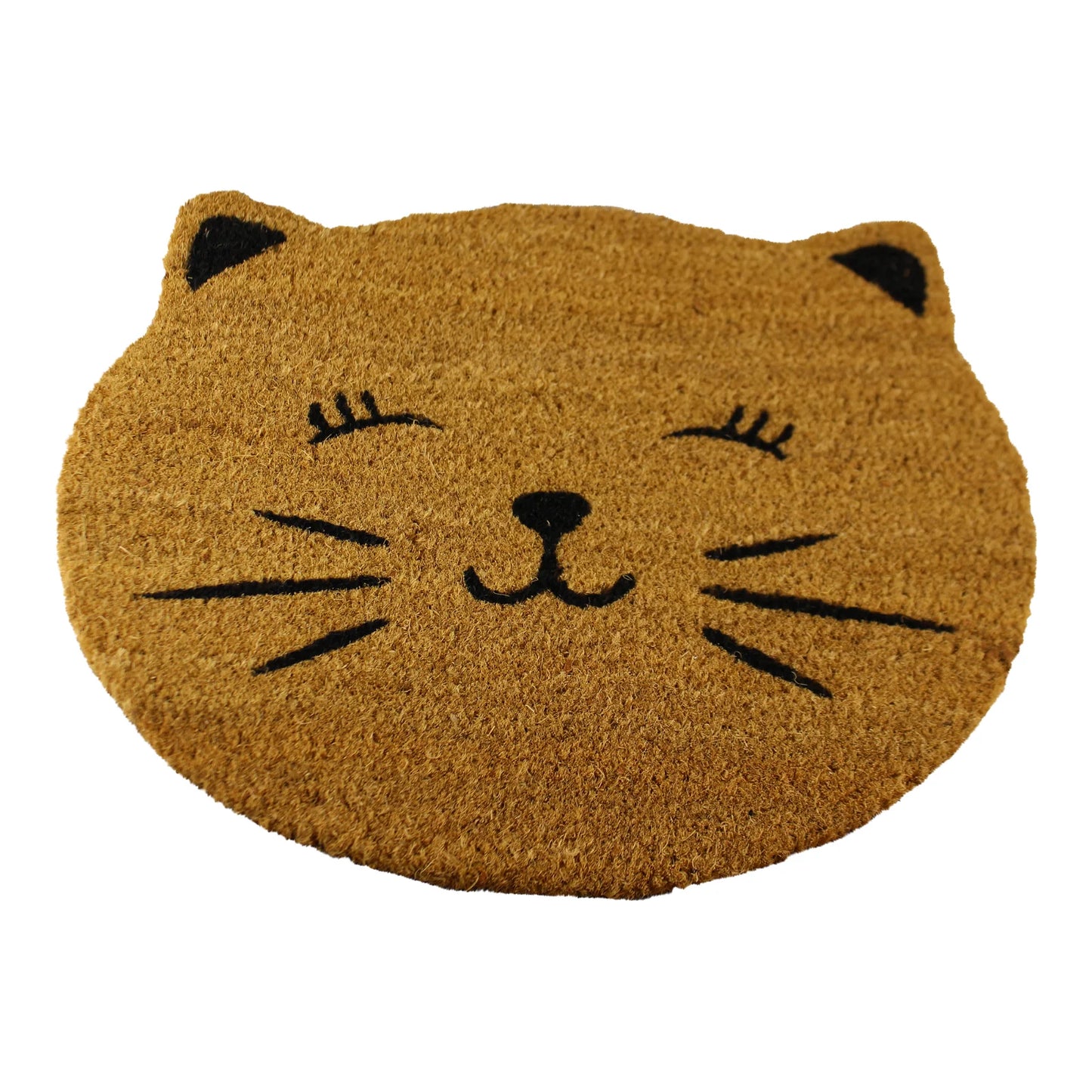 Coir Doormat, Cat Smile Design