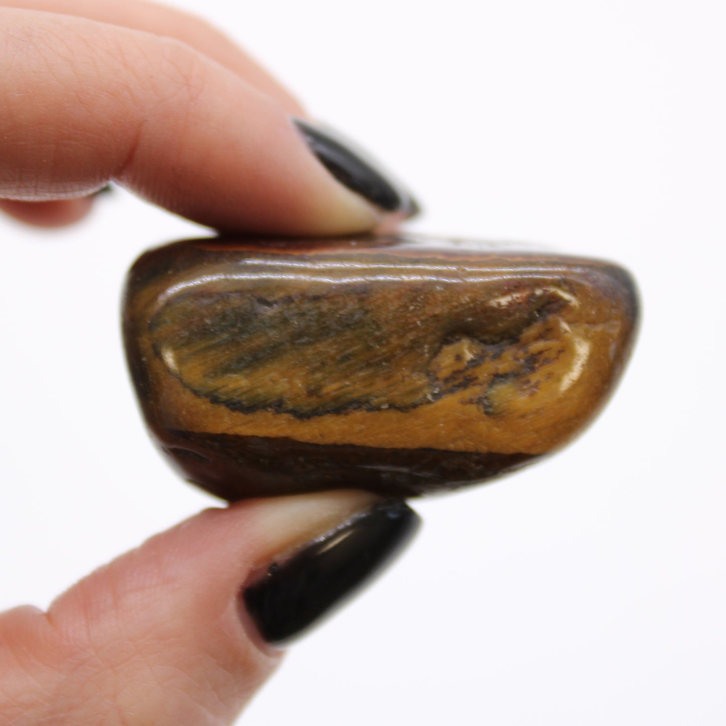 Large African Tumble Stones - Tigers Eye - Varigated (pack of 6)