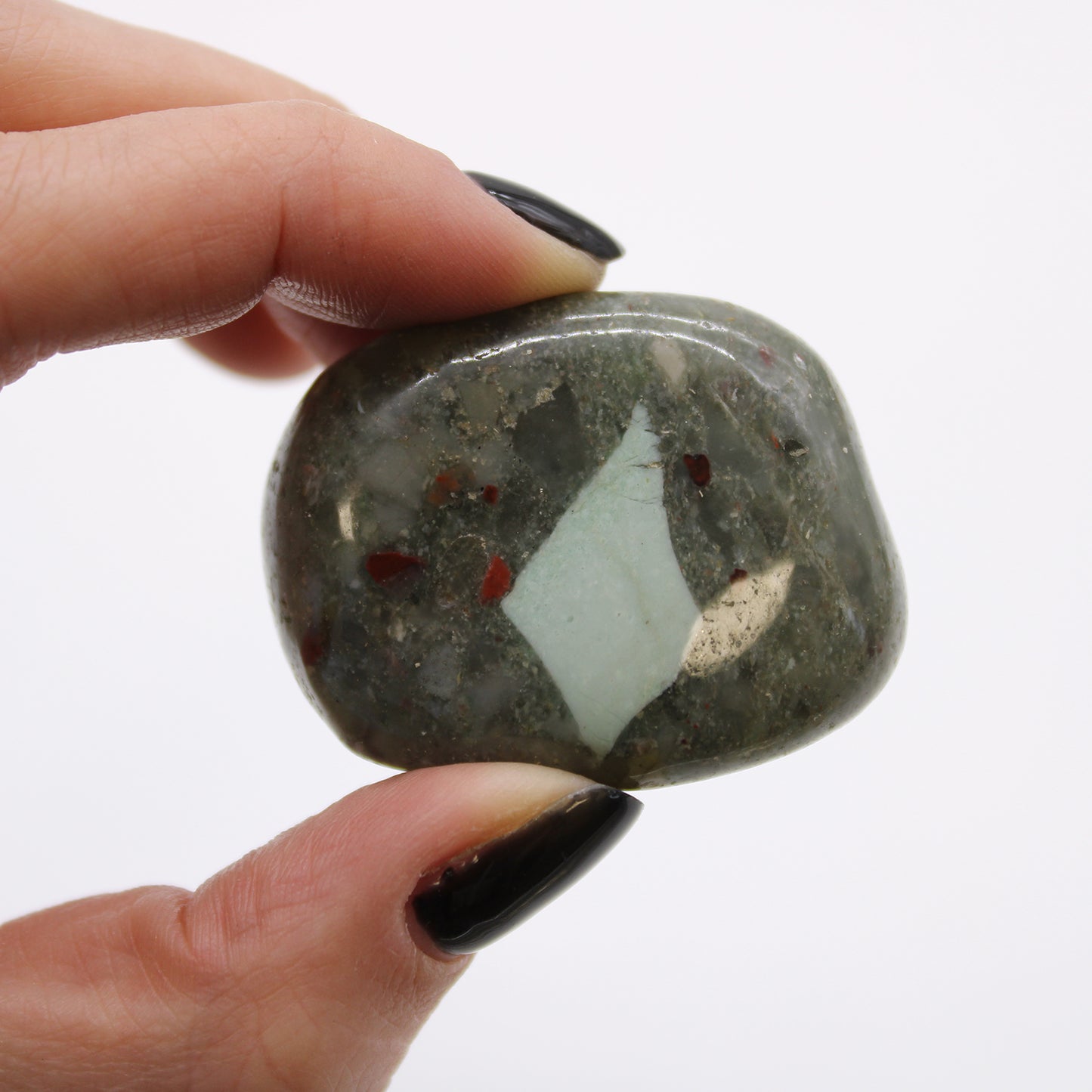 Large African Tumble Stones - Bloodstone - Sephtonite (pack of 6)