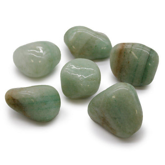 Large African Tumble Stones - Aventurine (pack of 6)