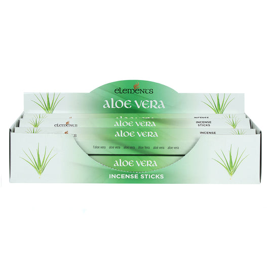 Aloe Vera Elements Incense Sticks (Pack of 6 )