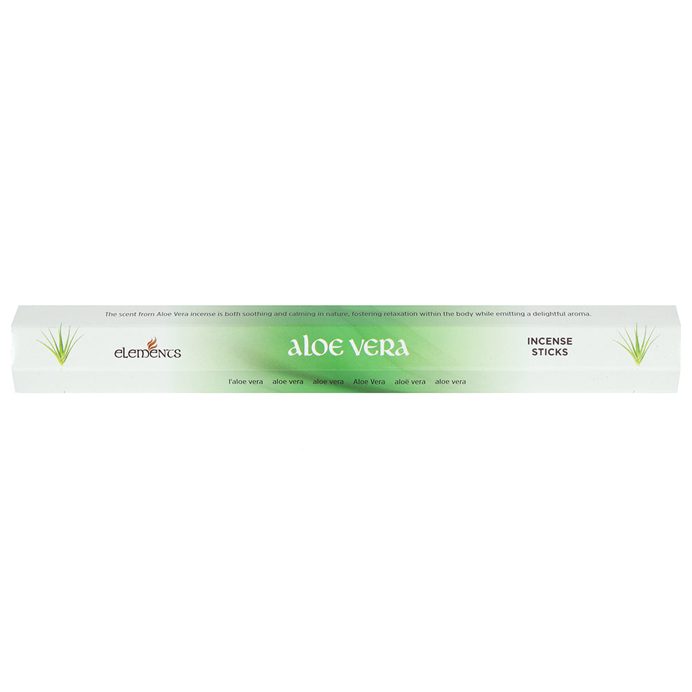 Aloe Vera Elements Incense Sticks (Pack of 6 )