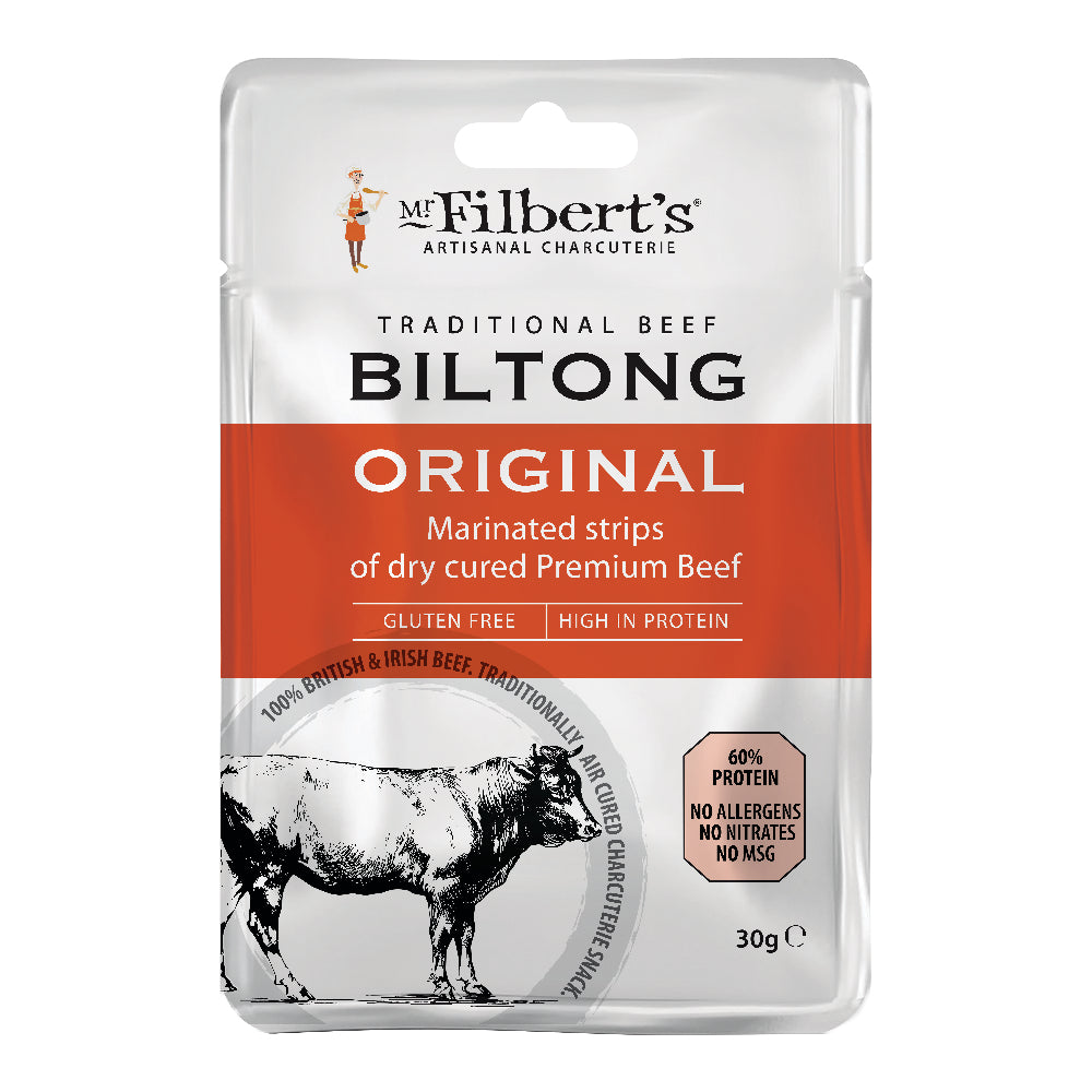 Mr Filbert's Original Beef Biltong (30g)