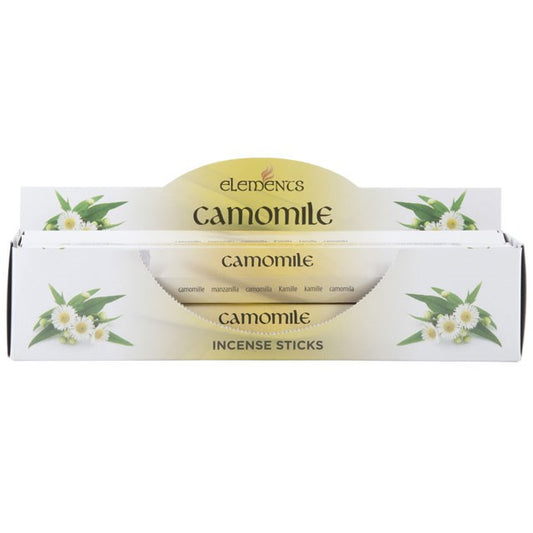 Camomile Elements Incense Sticks (Pack of 6 )