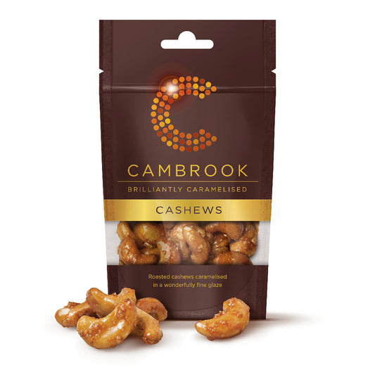Cambrook Caramelised Cashews (80g)