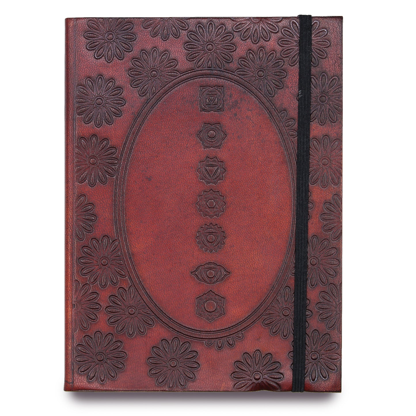Notebook with strap - Chakra Mandala