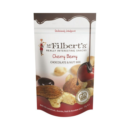 Mr Filbert's Cherry Berry Chocolate Nut mix (75g)