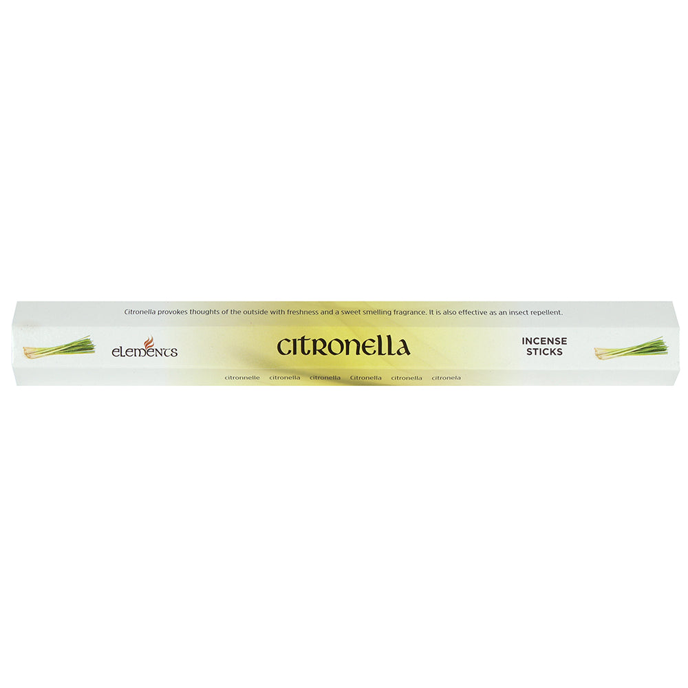 Citronella Elements Incense Sticks (Pack of 6 )