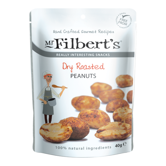 Mr Filbert's Dry Roasted Peanuts (40g)