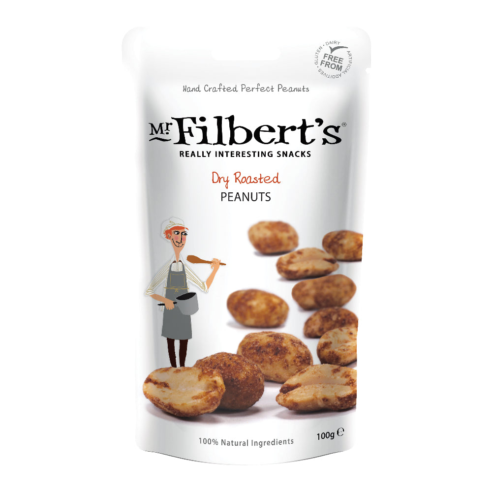 Mr Filbert's Dry Roasted Peanuts (100g)