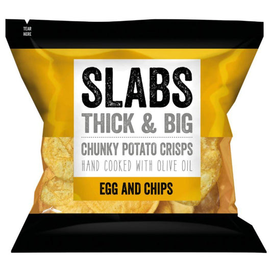 Slabs Egg & Chips Slab Crisps
