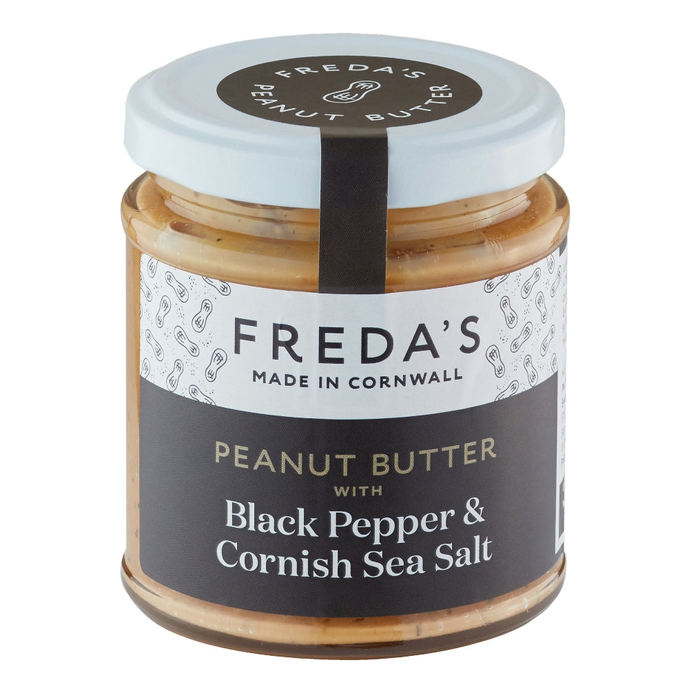 Black Pepper & Cornish Sea Salt Peanut Butter (180g)