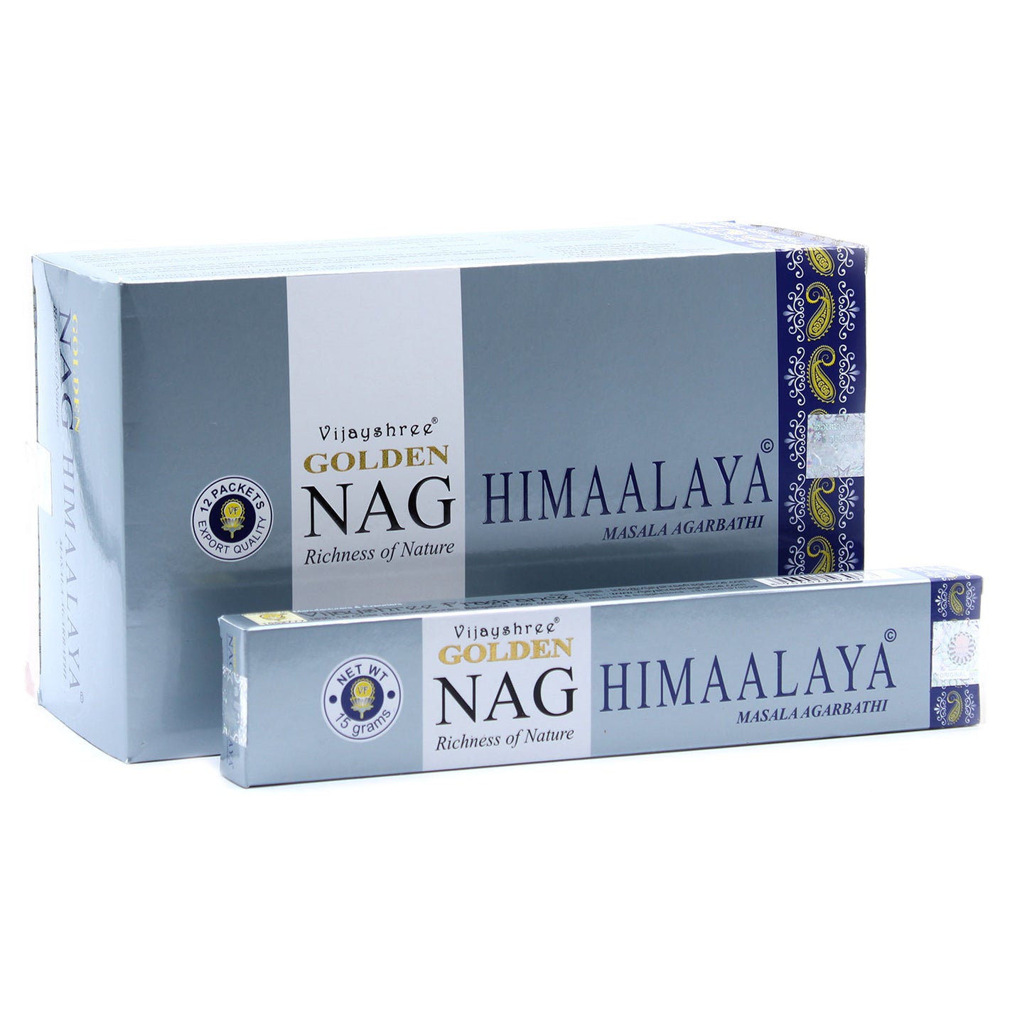 15g Golden Nag Champa Incense Sticks- Himalaya Incense